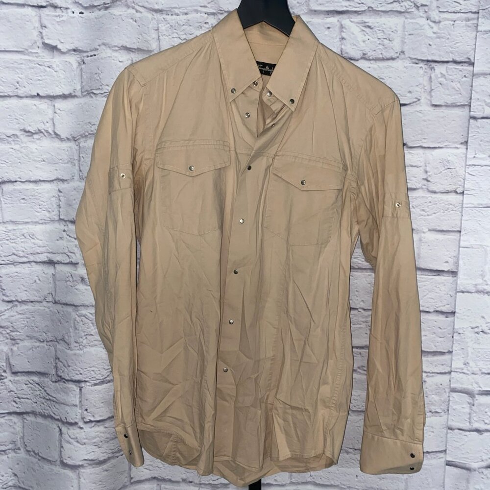 Tan Button Down - image 1